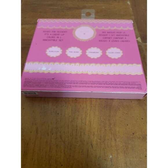 Benefit Pink Cake Pops Lip Colour "The Sweetest Lips" Gloss Set Punch Pop - Picture 4 of 6